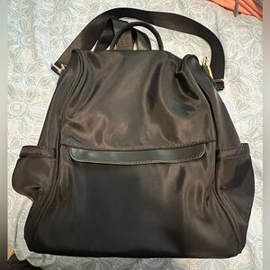 Antitheft Black Women's Backpack